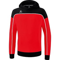 Erima Change Sweat À Capuche Enfants - Rouge / Noir / Blanc
