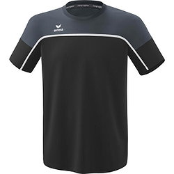 Erima Change T-Shirt Enfants - Noir / Slate Grey / Blanc