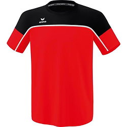 Erima Change T-Shirt Kinderen - Rood / Zwart / Wit