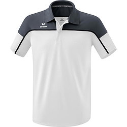 Erima Change Polo Hommes - Blanc / Slate Grey / Noir