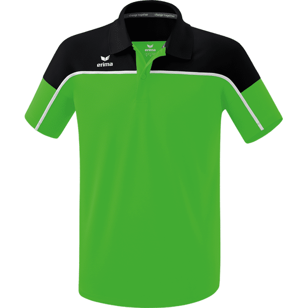 Mondstuk progressief Avondeten Erima Change Polo voor Heren | Green - Zwart - Wit | Teamswear