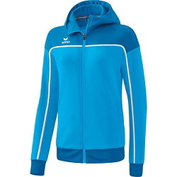 Erima Change Trainingsjacke Mit Kapuze Damen - Curacao / Weiß