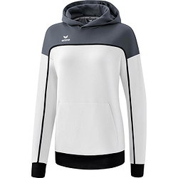 Erima Change Kapuzensweat Damen - Weiß / Slate Grey / Schwarz
