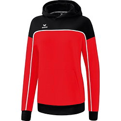 Erima Change Sweat À Capuche Femmes - Rouge / Noir / Blanc