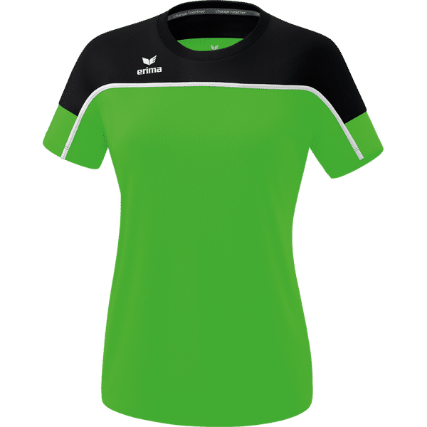 Sortie droefheid Mona Lisa Erima Change T-Shirt voor Dames | Green - Zwart - Wit | Teamswear
