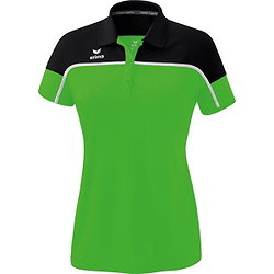 Erima Change Polo Femmes - Green / Noir / Blanc