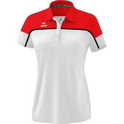 Erima Change Poloshirt Damen - Weiß / Rot / Schwarz