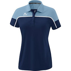 Erima Change Polo Femmes - New Navy / Faded Denim / Blanc