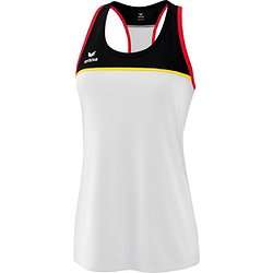 Erima Change Débardeur Femmes - Blanc / Noir / Rouge