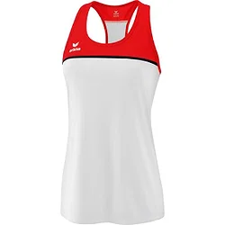 Erima Change Débardeur Femmes - Blanc / Rouge / Noir