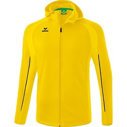 Erima Liga Star Trainingsjack Met Capuchon Kinderen - Geel / Zwart