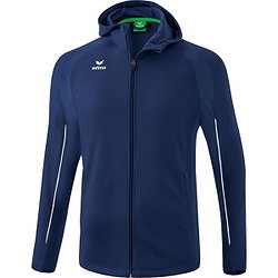 Erima Liga Star Veste D'entraînement À Capuche Hommes - New Navy / Blanc