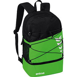 Erima Six Wings Multifunctionele Rugzak Met Bodemvak - Green