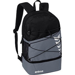 Erima Six Wings Multifunctionele Rugzak Met Bodemvak - Slate Grey