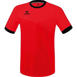 Erima Mantua Maillot Manches Courtes Enfants - Rouge / Noir