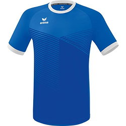 Erima Mantua Maillot Manches Courtes Hommes - New Royal / Blanc
