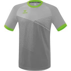 Erima Mantua Maillot Manches Courtes Hommes - Silver Grey / Green Gecko