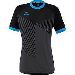 Erima Mantua Shirt Korte Mouw Dames - Zwart / Curaçao