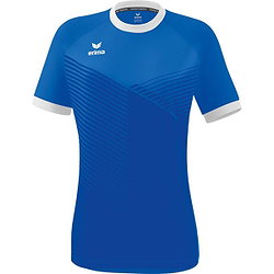 Erima Mantua Shirt Korte Mouw Dames - New Royal / Wit