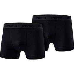 Erima 2-Pack Boxershorts Heren - Zwart