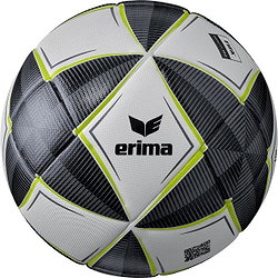 Erima Senzor-Star Match (Size 5) Wedstrijdbal - Zwart / Grijs