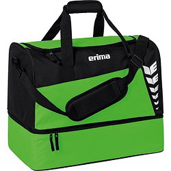 Erima Six Wings (Small) Sac De Sport Avec Compartiment Inférieur - Green / Noir