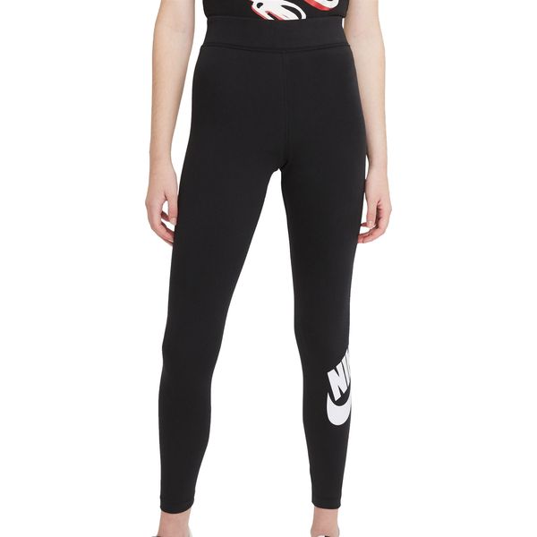 Verdwijnen Ambtenaren Napier Nike Sportswear Essential Legging voor Dames | Zwart - Wit | Teamswear