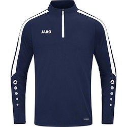 Jako Power Ziptop Enfants - Marine / Blanc