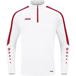 Jako Power Ziptop Kinderen - Wit / Rood