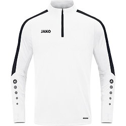 Jako Power Ziptop Enfants - Blanc / Noir
