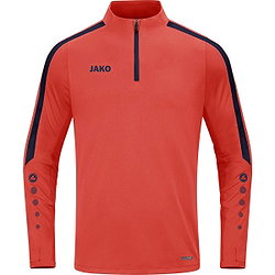 Jako Power Ziptop Herren - Flame / Marine