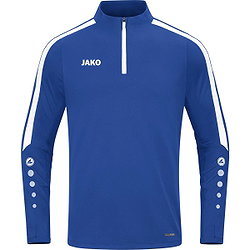 Jako Power Ziptop Hommes - Royal / Blanc