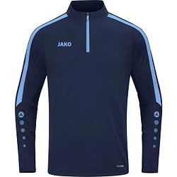 Jako Power Ziptop Hommes - Marine / Bleu Ciel