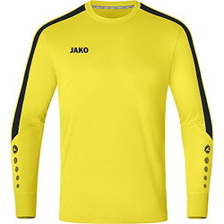 Jako Power Keepershirt Lange Mouw Heren - Geel