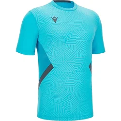 Macron Victory Shedir Maillot Manches Courtes Hommes - Bleu Ciel / Anthracite