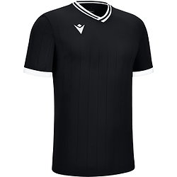 Macron Halley Trikot Kurzarm Kinder - Schwarz / Weiß
