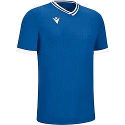 Macron Halley Trikot Kurzarm Kinder - Royal / Weiß