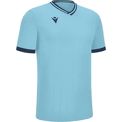 Macron Halley Shirt Korte Mouw Heren - Hemelsblauw / Marine