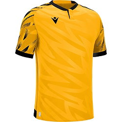 Macron Themis Eco Maillot Manches Courtes Enfants - Amber / Noir