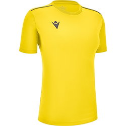 Macron Energy Ariel Shirt Korte Mouw Dames - Geel