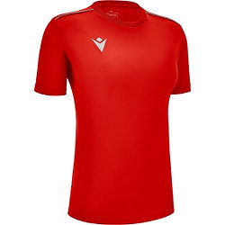 Macron Energy Ariel Maillot Manches Courtes Femmes - Rouge