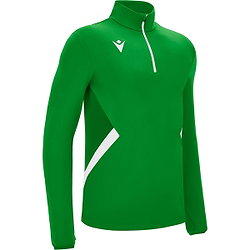 Macron Victory Piave Ziptop Hommes - Vert / Blanc