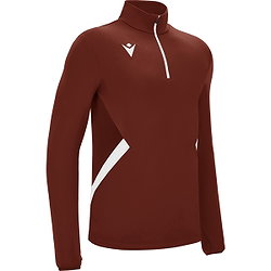 Macron Victory Piave Ziptop Hommes - Bordeaux / Blanc