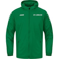 Jako Team 2.0 Regenjas Kinderen - Sportgroen