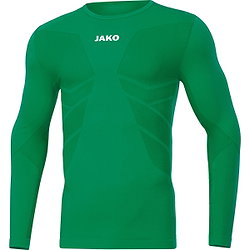 Jako Comfort 2.0 Longsleeve Heren - Sportgroen
