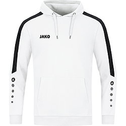 Jako Power Kapuzensweat Kinder - Weiß