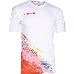 Patrick Match Limited 2023 Shirt Korte Mouw Heren - Wit