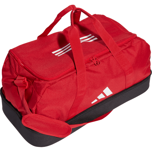 Adidas Tiro League (Medium) Sac De Sport Avec Compartiment Inférieur, Rouge - Noir