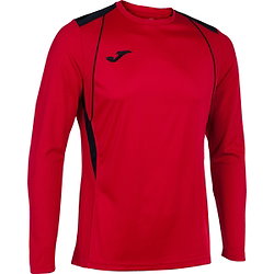 Joma Championship VII Maillot À Manches Longues Enfants - Rouge / Noir