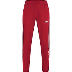 Jako Power Trainingsbroek Vrije Tijd Dames - Rood / Wit